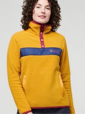 Women’s Cotopaxi Teca Fleece Pullover Honeycomb Yellow
